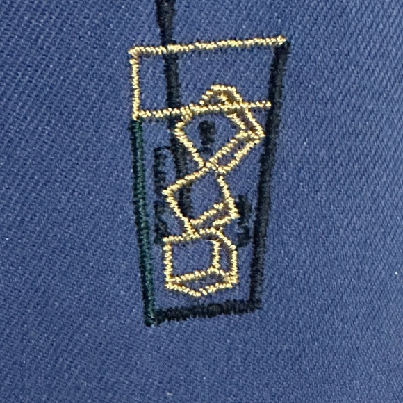 Nat Nast Embroidered Silk Cocktail Martini Button Down Medium - Picture 5 of 8